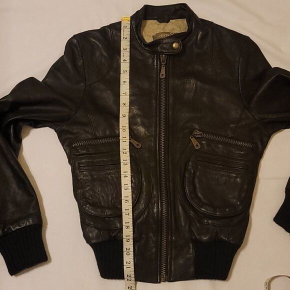 - Doma aviator leather jacket size xs - Picture 8 of 15